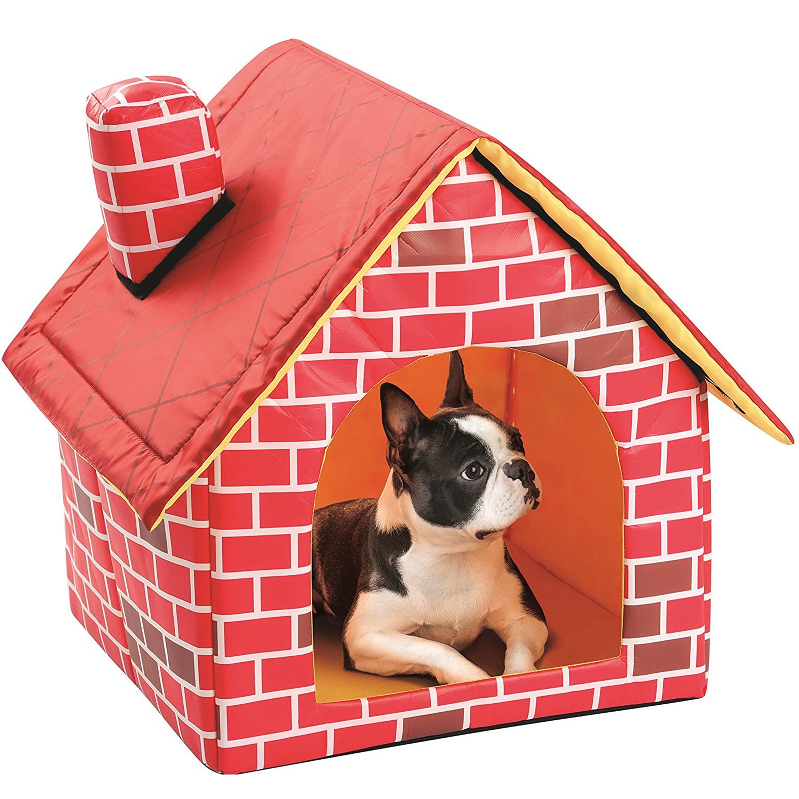 Fashionable Pet Supplies， Easy To Clean Pet House， -Looking Pets Shop For Pets Home Cat Red