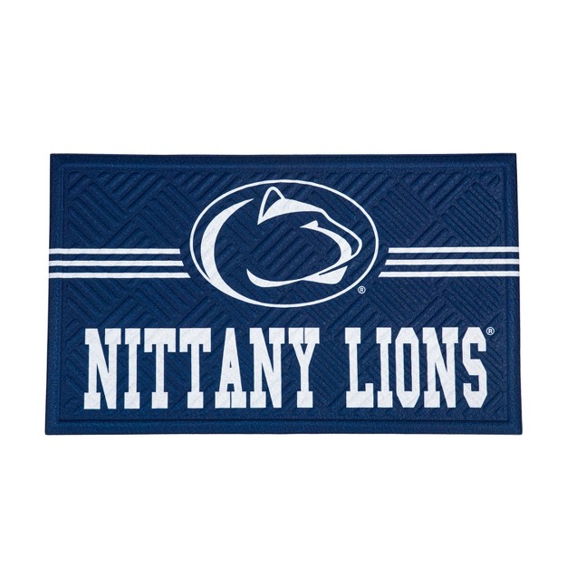 Embossed Mat Cross Hatch Penn State