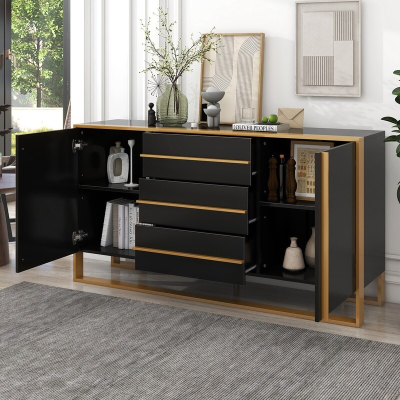 Modern Sideboard Buffet Cabinet with Storage  59\