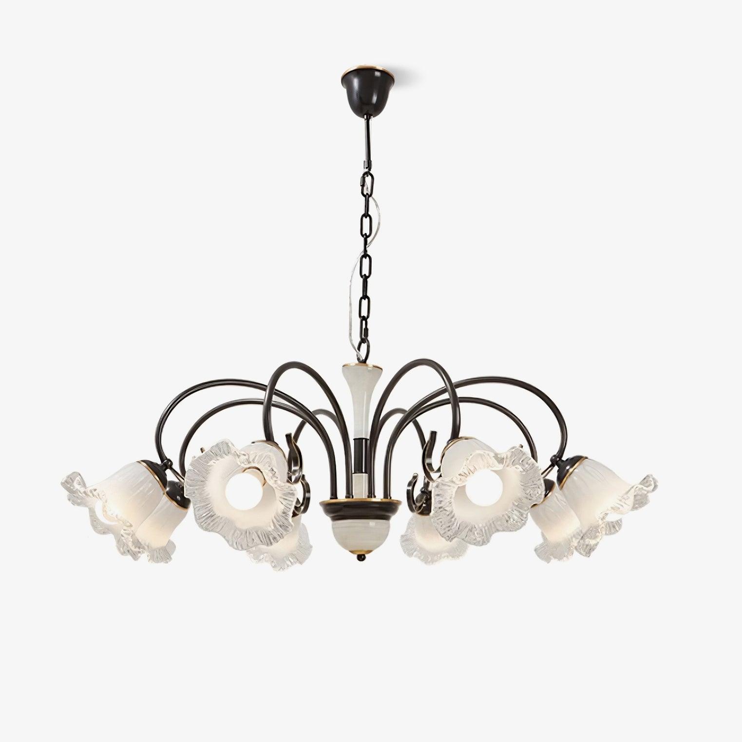 Luce Black Chandelier