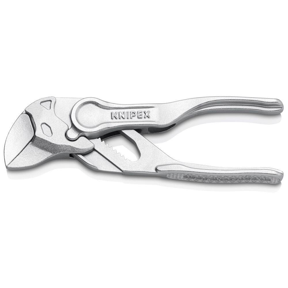 KNIPEX Pliers Wrench XS 4 Bare Handles Embossed Bulk 86 04 100