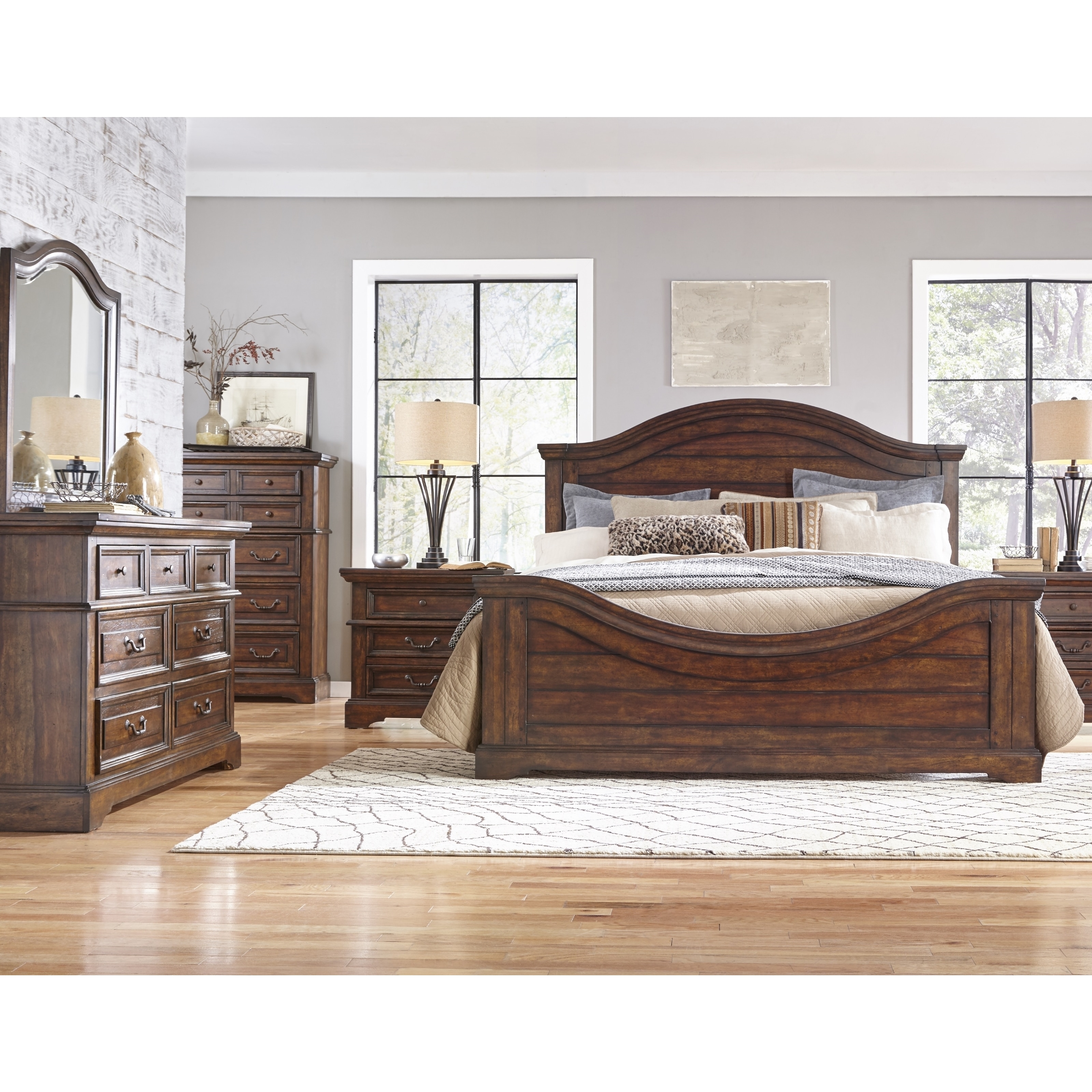 Lakewood Panel 5-piece Bedroom Set by Greyson Living - - 11711956