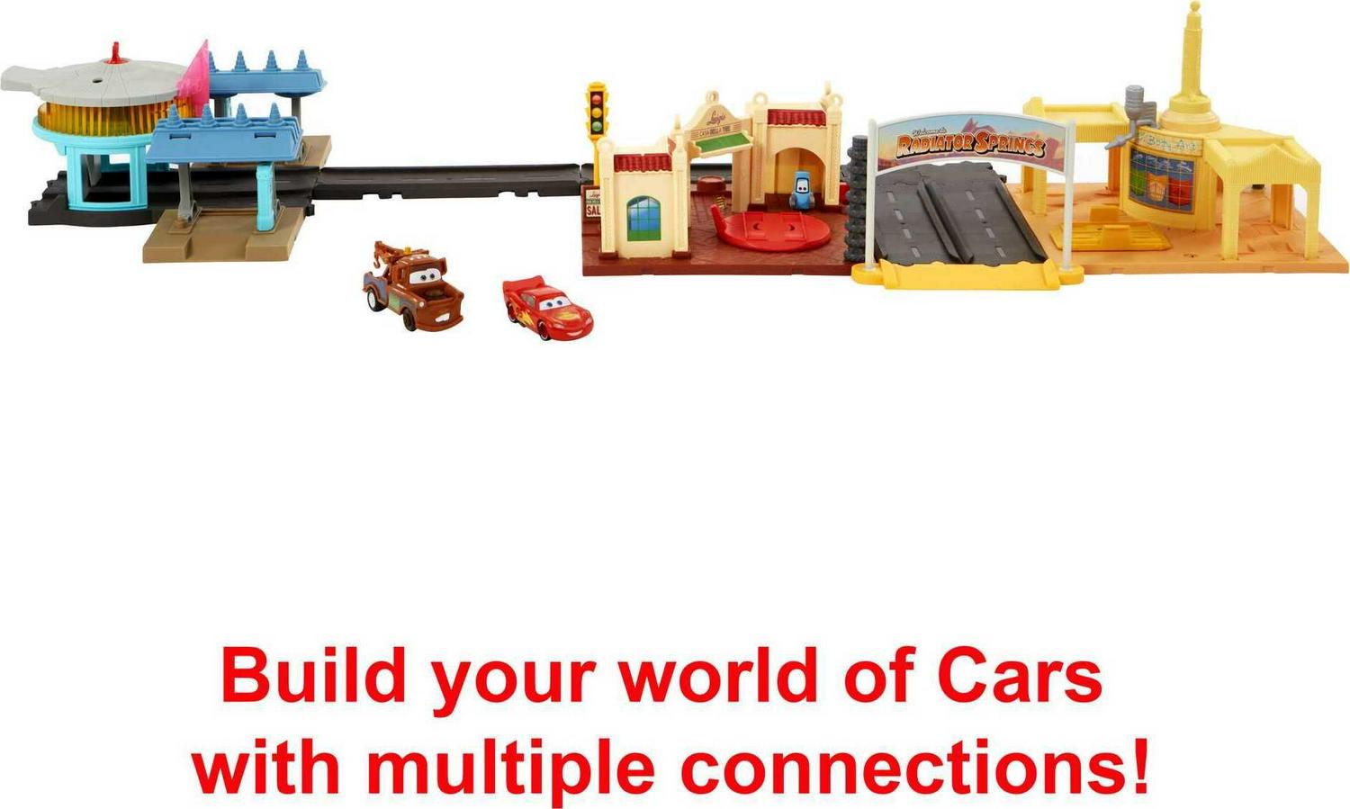 Disney and Pixar Cars Toys On The Road Radiator Springs Tour Playset  Crowdfused