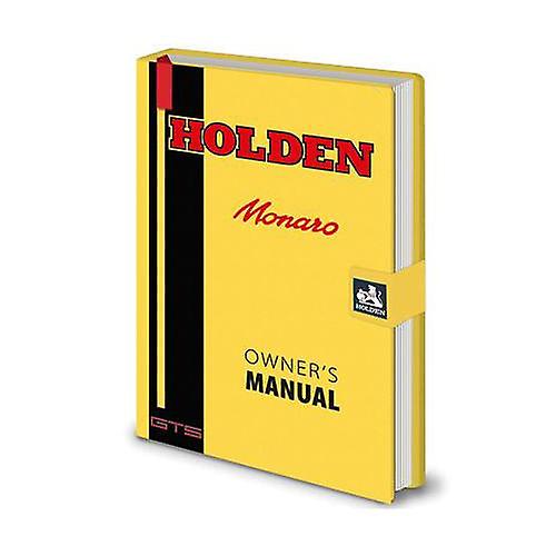 Holden monaro owner's manual premium a5 notebook