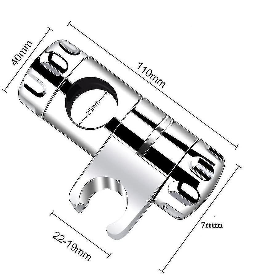 Adjustable Removable Shower Wall Bracket， Shower Head Mount