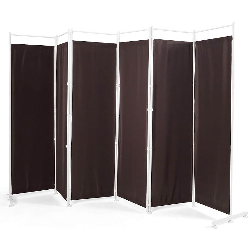 6-Panel Room Divider Folding Privacy Screen