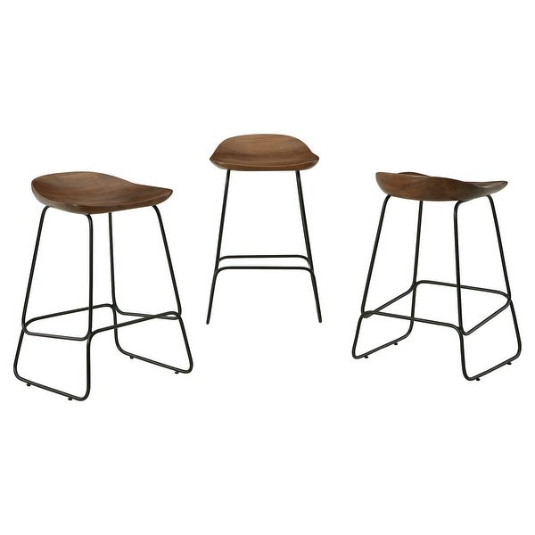 Wilinruck Counter Height Bar Stool Set of 3 - 16.5 W x 15 D x 27 H