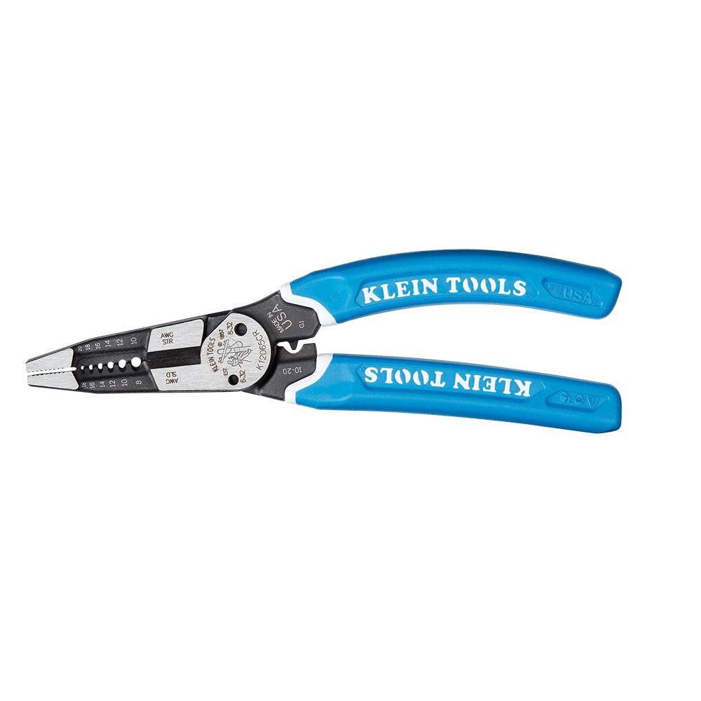 Klein Tools Heavy-Duty Wire Stripper Crimper K12065CR from Klein Tools