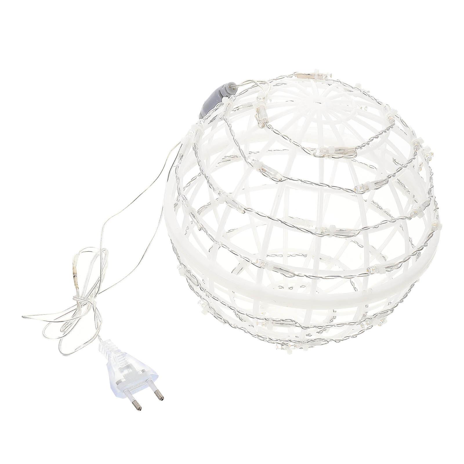 1pc Creative Rattan Ball Shaped Lamp Unique Scene Lighting Decor Led Lamp Decor