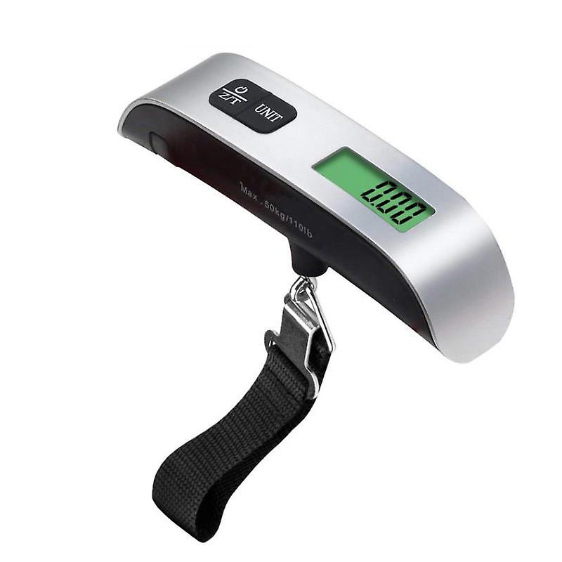 Portable Scale Digital Lcd Display 110lb/50kg Electronic Luggage Hanging Suitcase Travel Weighs Baggage Bag Weight Balance Tool