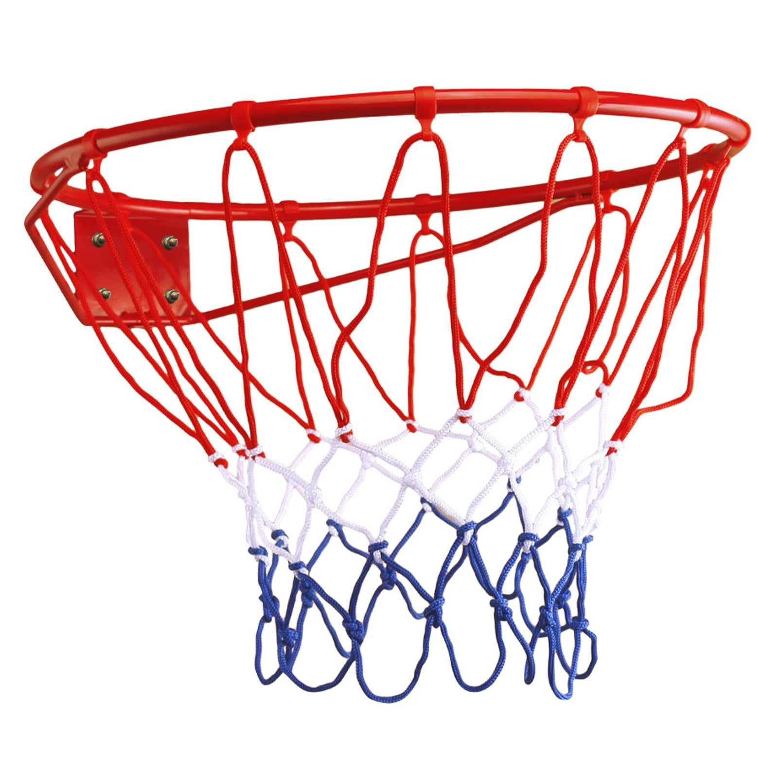 Professional Basketball Hoop Net Mounted Basketball Frame Nets Replacement Basketball Net Replacement Basketball Net for Outdoor Indoor 17.72in