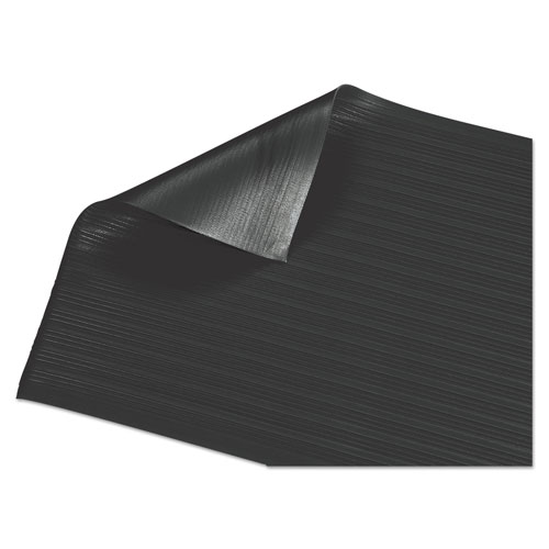 Millennium Mat Company Air Step Antifatigue Mat | Polypropylene， 36 x 60， Black | MLL24030502