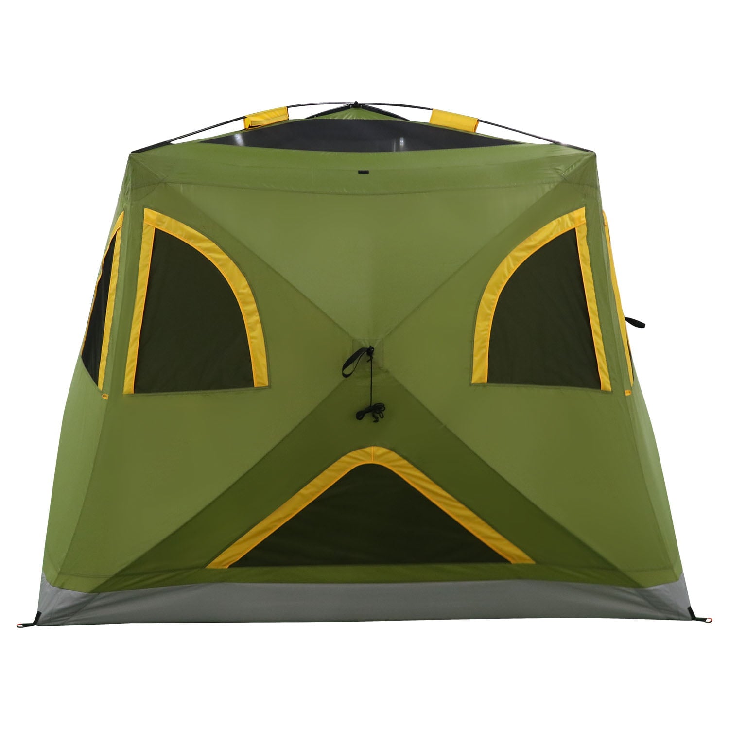 Ozark Trail 4-Person Instant Tent Pop up Hub Tent， Green