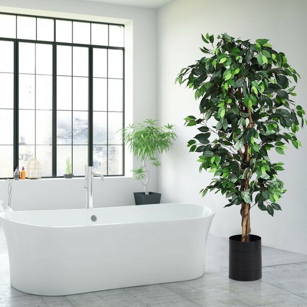 6 ft Artificial Ficus Silk Tree