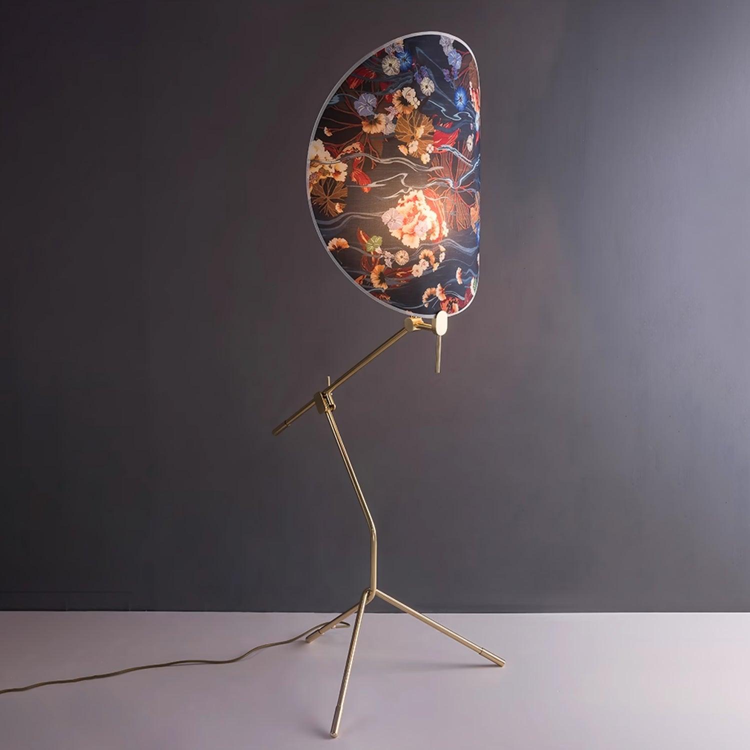 Floral Nocturne Floor Lamp