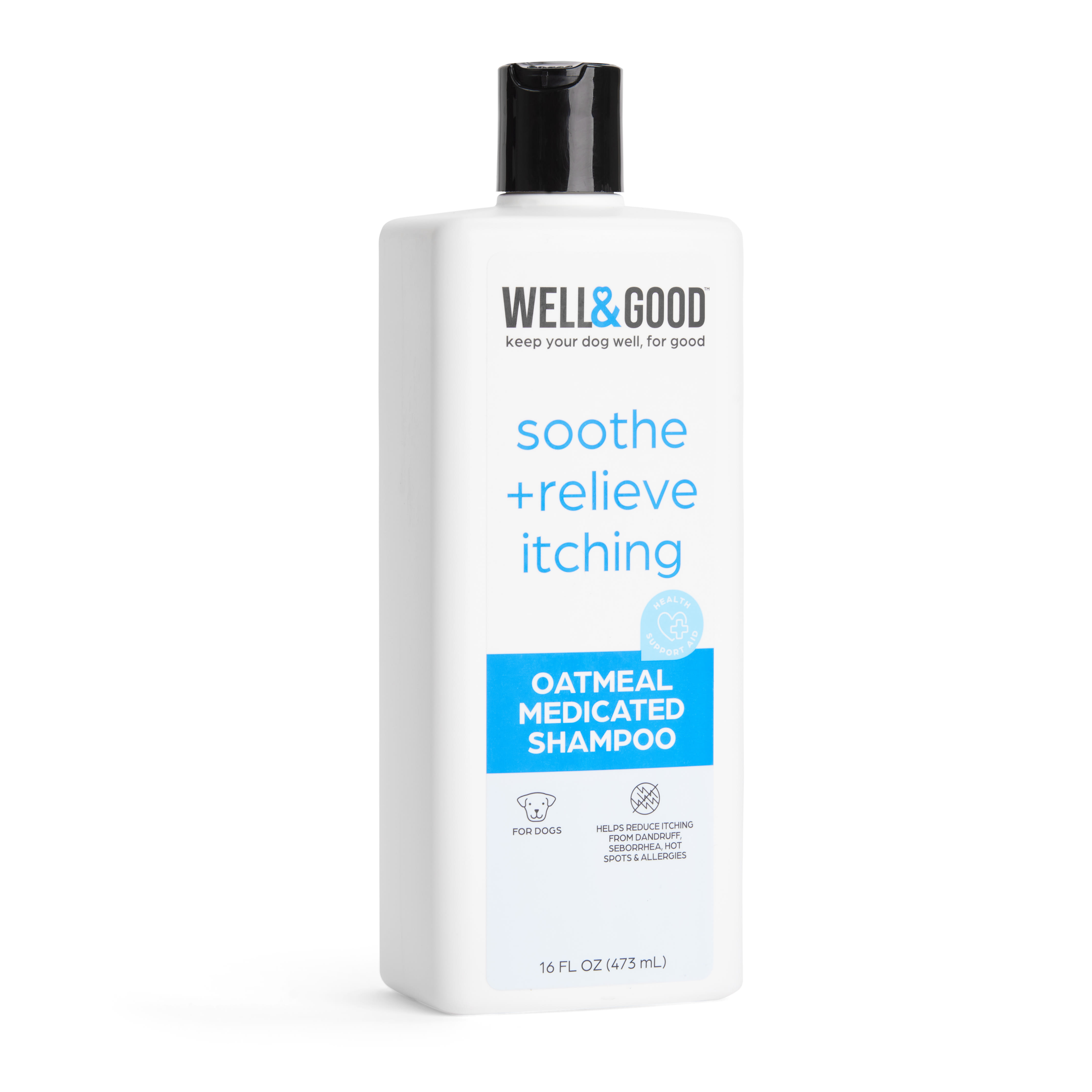 Well  Good Oatmeal Medicated Dog Shampoo， 16 fl. oz.