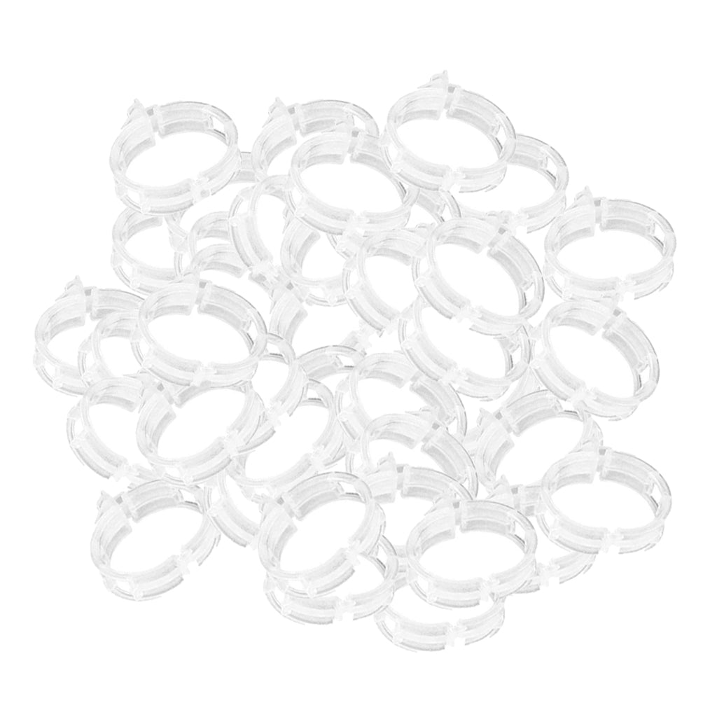 200-Pack Garden Plant Support Clips, Tomato Clips, Plant Ties, Trellis Clips for Securing Plants to Plant