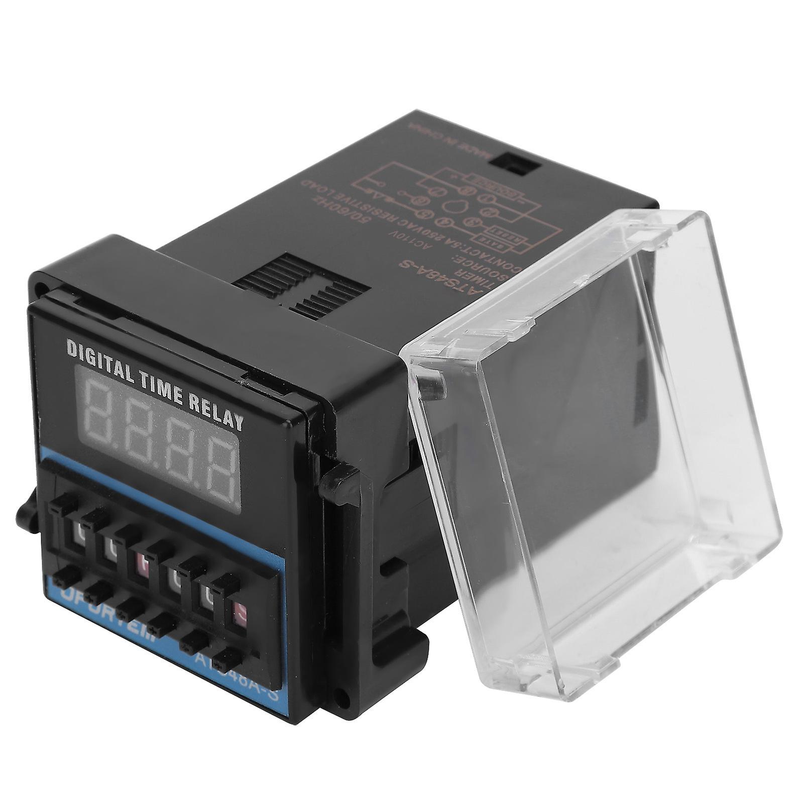 Ats48a-s Professional Adjustable Cycle Time Delay Relay Time Relay Control Componentac110v