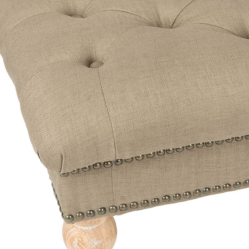 Safavieh Barney Linen Bench