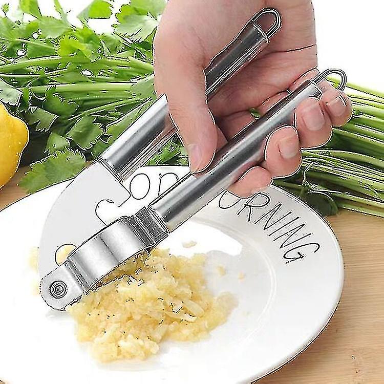 Garlic Press， Stainless Steel Garlic Press Starlight