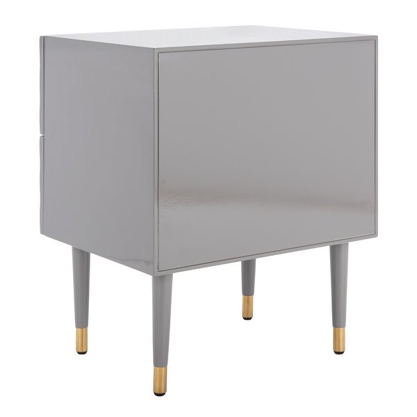 SAFAVIEH Couture Neptune 2 Drawer Side Table - 21.3