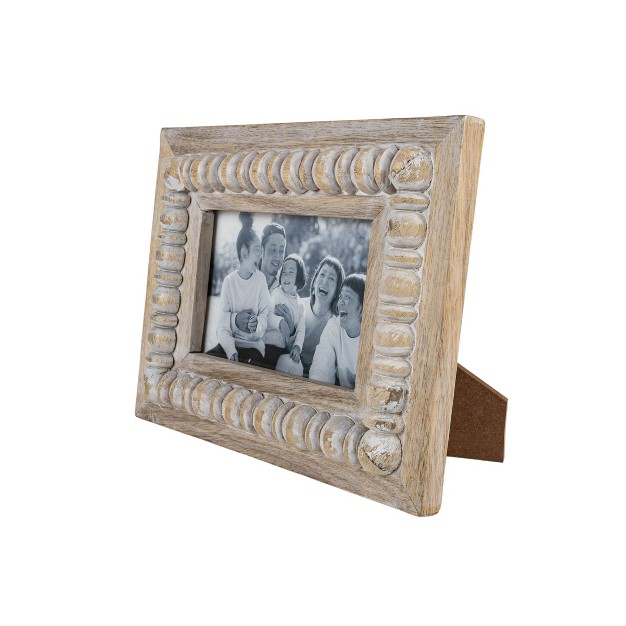 Multi Bead 4x6 Wood Photo Frame Foreside Home amp Garden