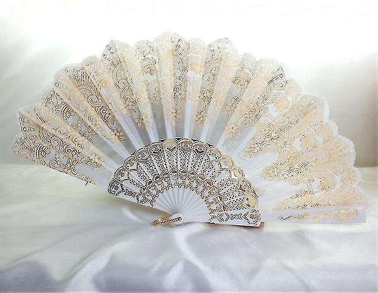 Hand Fan Chinese Style Fan Large Folding Hand Fan Bridal Hand Fan Women Fan With Tassel Festival Gif