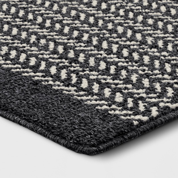 Herringbone Rug Gray