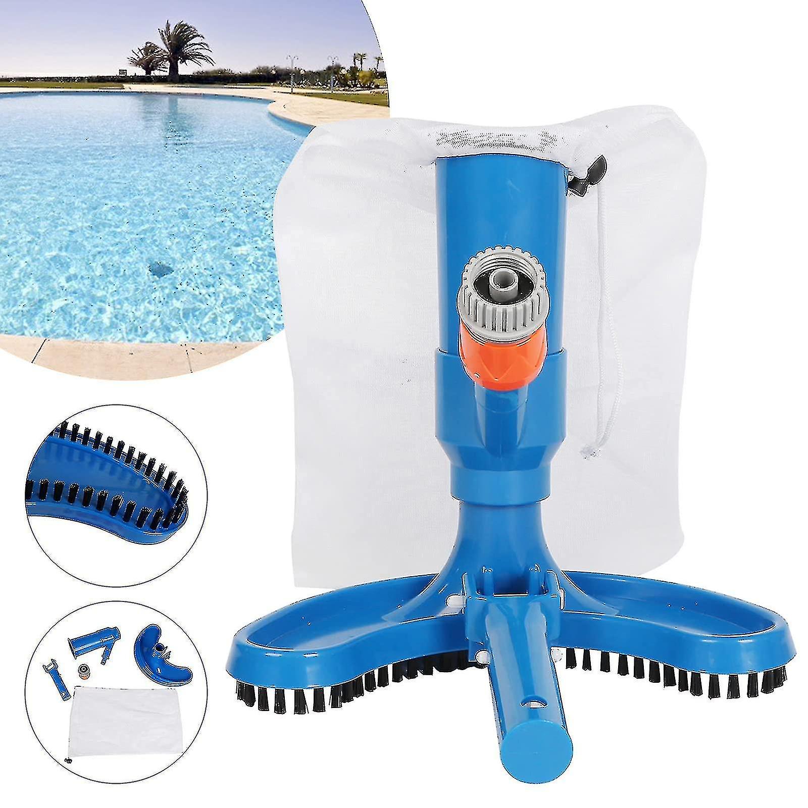 Swimming Brush Swimming Pool And Spa Jet Vacuum Brush Pool Cleaning Tool Under