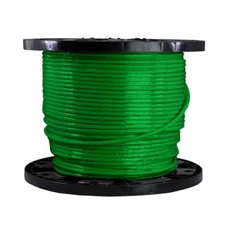 Cerrowire 500 ft. 6 Gauge Green Stranded Copper THHN Wire 112-4205J