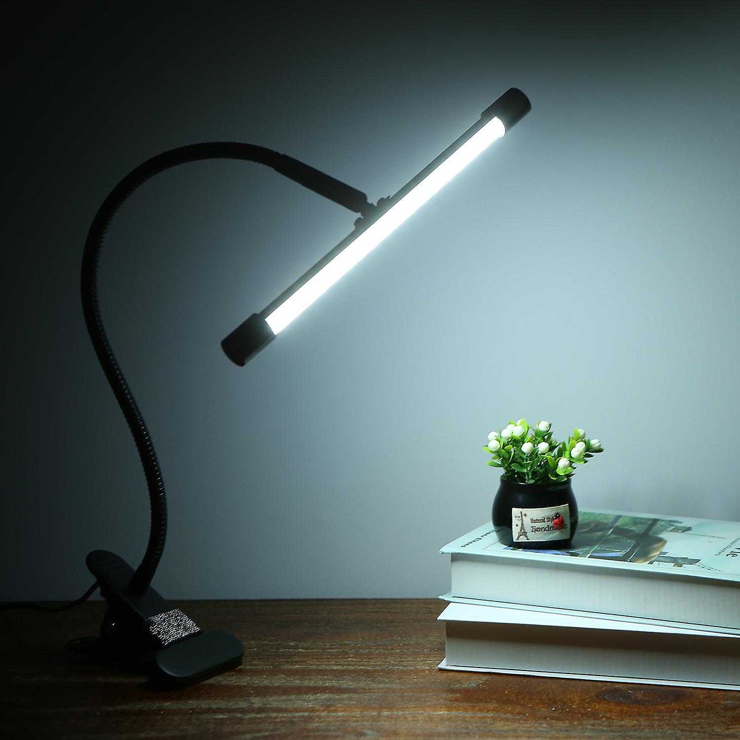 D C 5 V 7 W 36 Leds Clamp Clip Desk Light Table Lamp Usb Powered Operated 3 Colors Temperature Changing 10 Levels Adjustable Brightness Dimmable Flexi