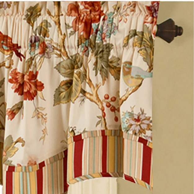 Charleston Chirp Window Valance Waverly