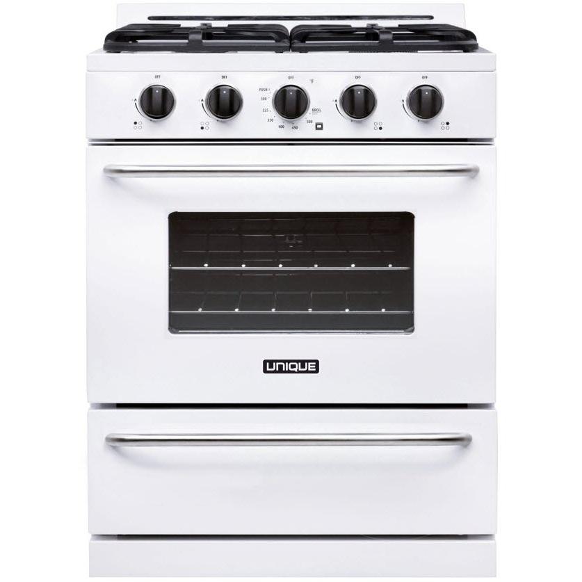 Unique Appliances 30-inch Freestanding Gas Range UGP-30CR OF1 W