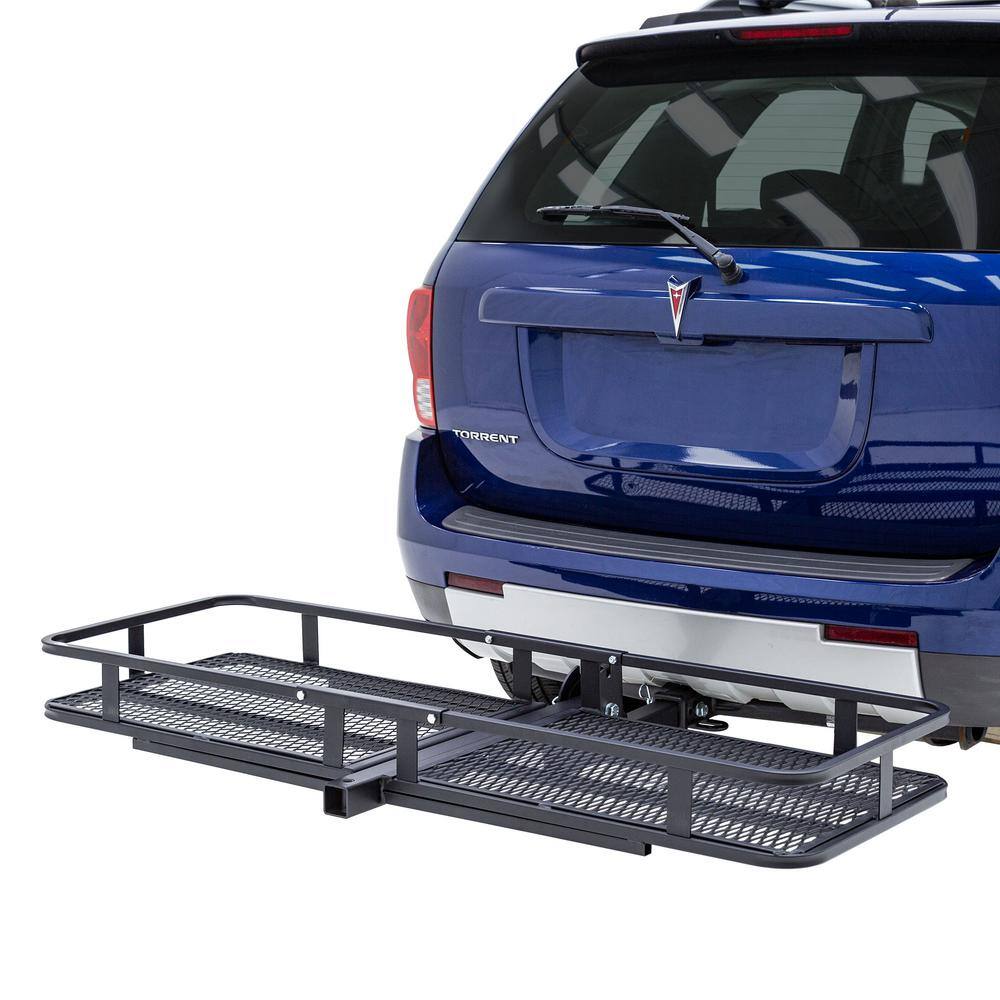 Apex 2-Bike Steel Basket Cargo Carrier with Rack BCCB-1169-2