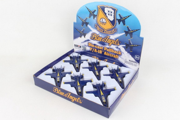 Daron F/A 18 Blue Angels Pullback 6 Piece Counter ...