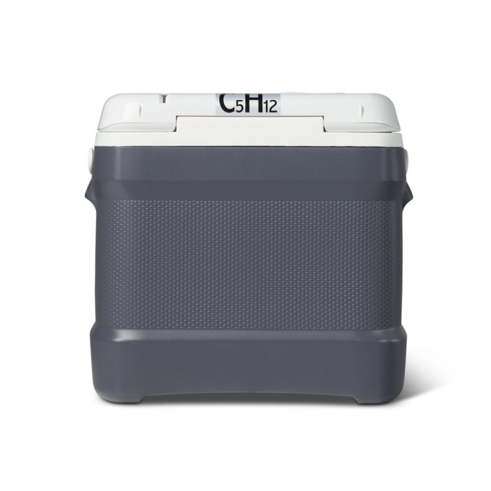 Igloo Versatemp Thermoelectric Hard Cooler Carbonite/White 28qt