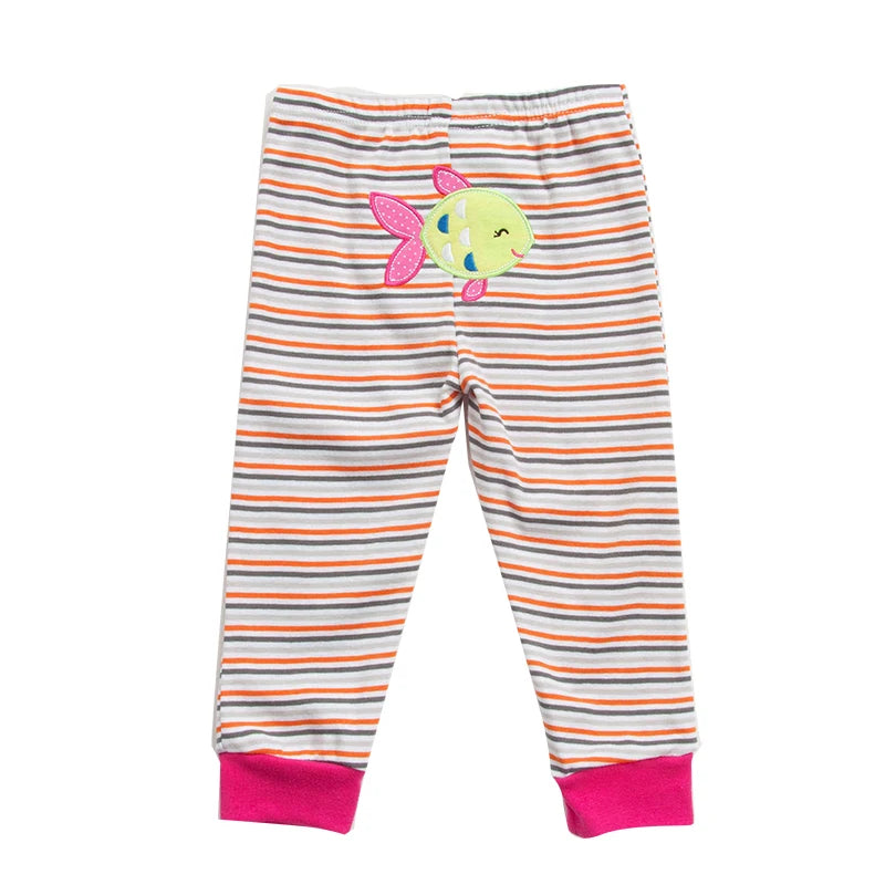 Retail 5pcs/pack 0-2years PP pants trousers Baby Infant cartoonfor boys girls Clothing