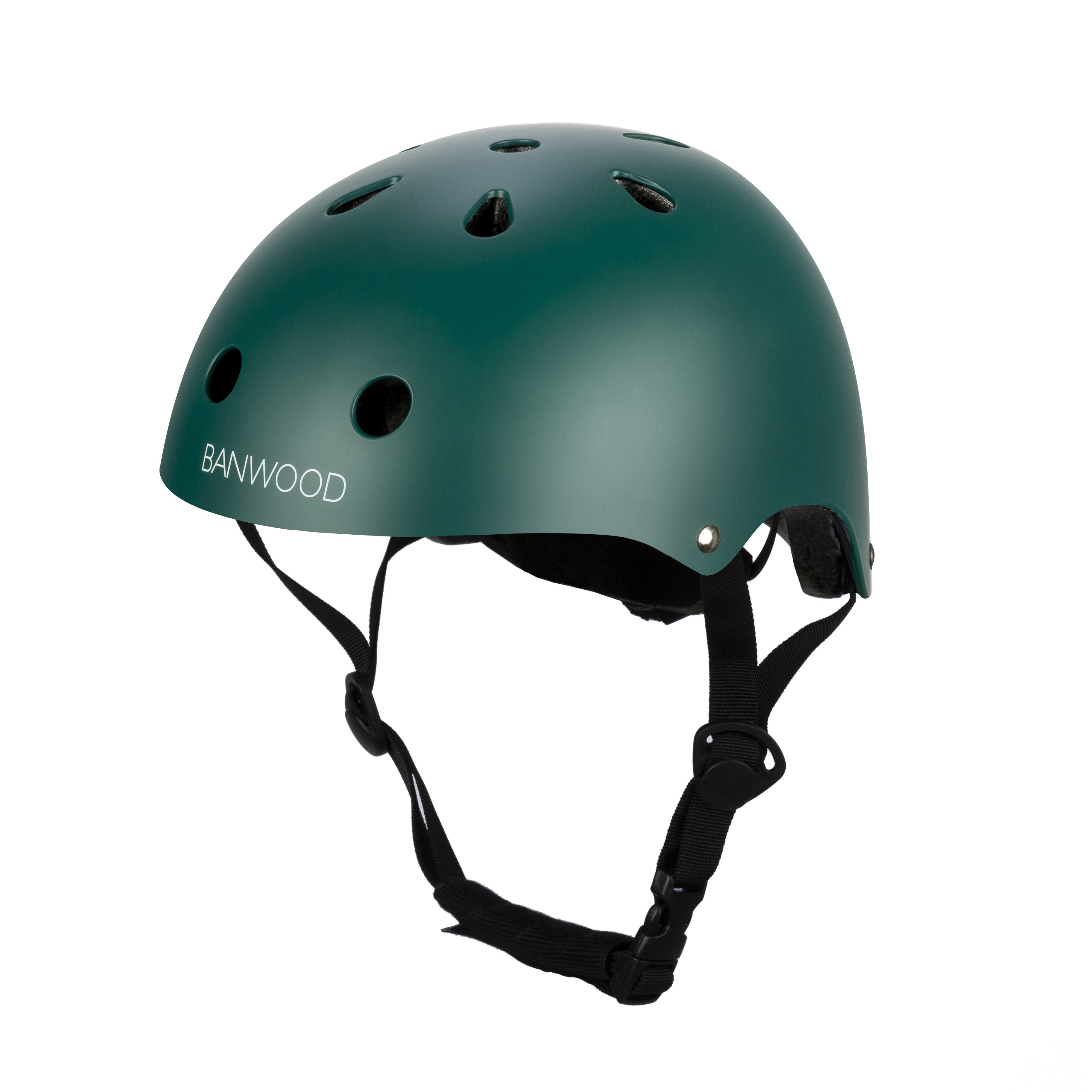 Classic Helmet - Matte Green by Banwood (50-54cm / 3-7y)