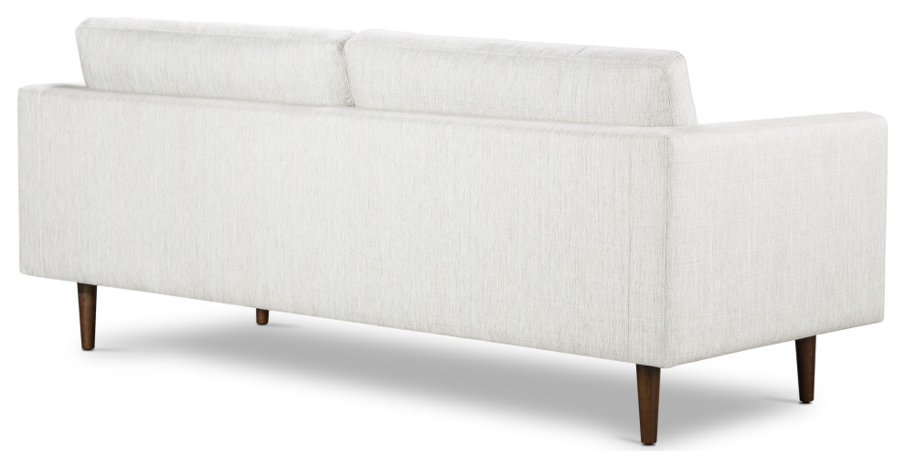 Poly and Bark Napa Fabric Sofa  Bright Ash   Midcentury   Sofas   by Edgemod Furniture  Houzz