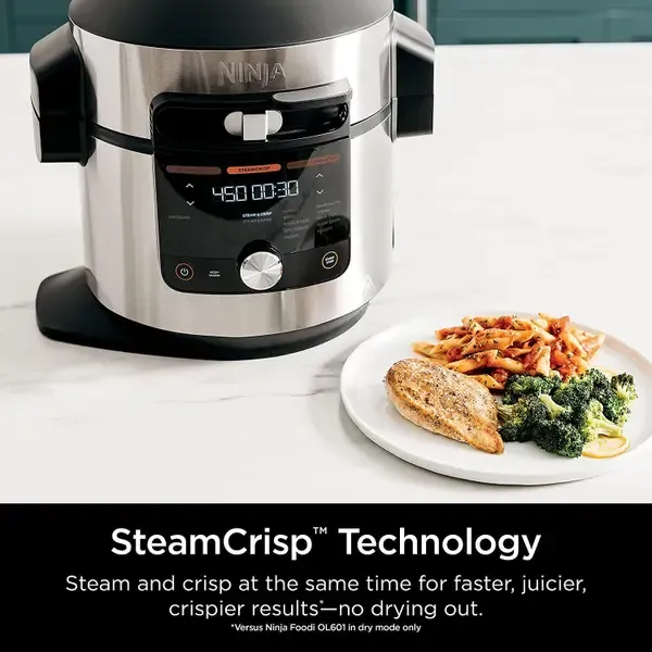 Ninja Foodi 14-in-1 8 qt XL Pressure Cooker Steam Fryer with SmartLid