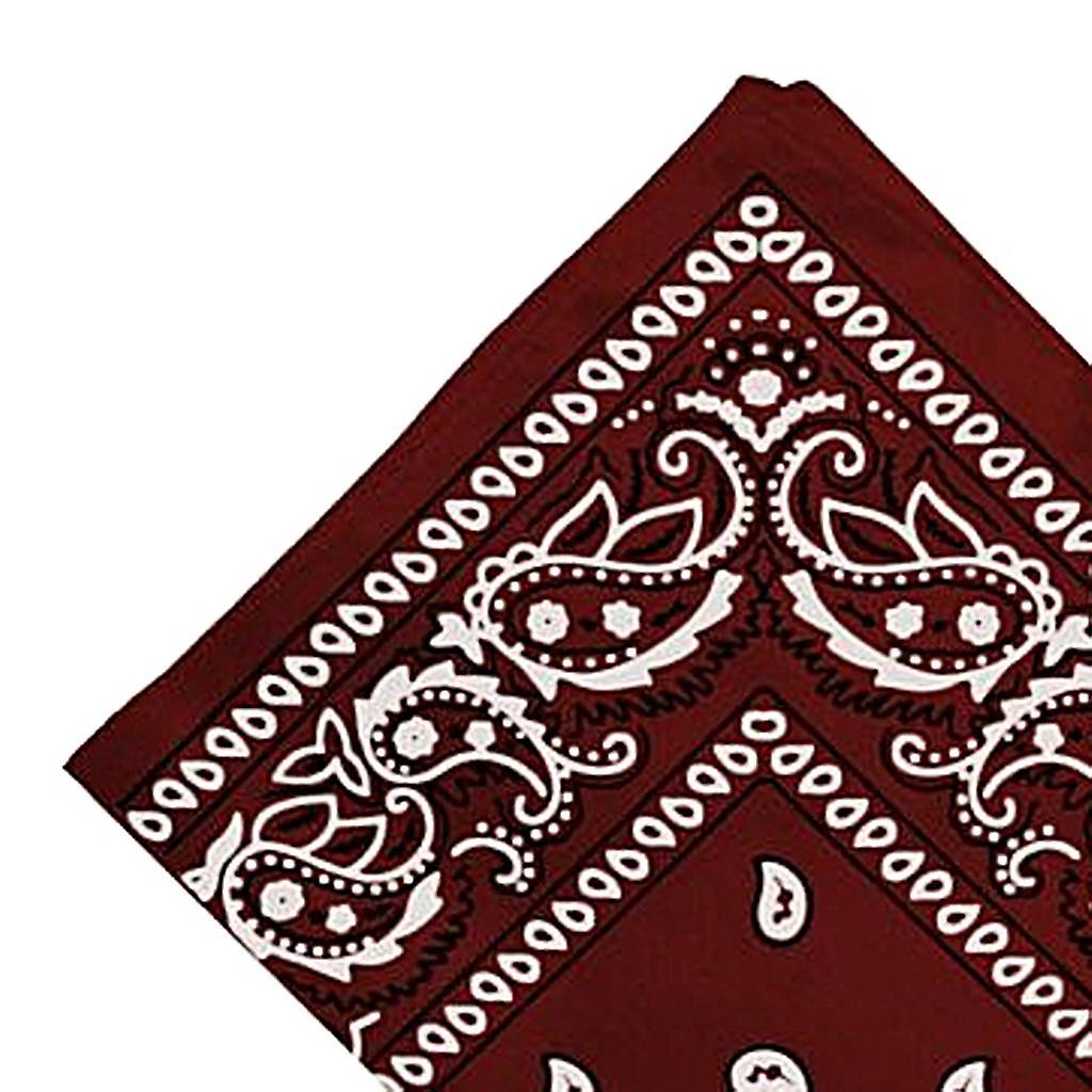 2x Women Men Novelty Paisley Bandana Head Wrap Neck Headband Hair Band Kerchief