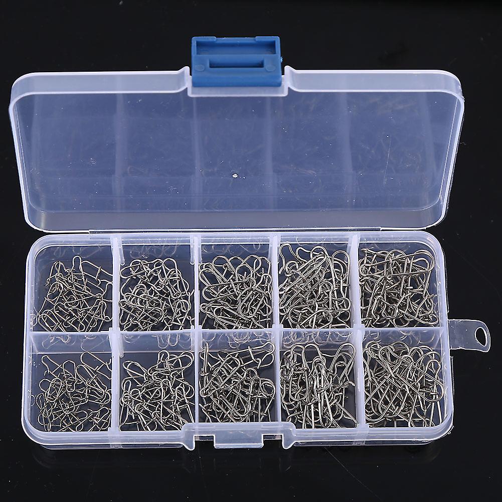 200pcs/box Carp Fishing Snap Pin Connector Carp Fishing Link Rigs Sea Fishing Accessories