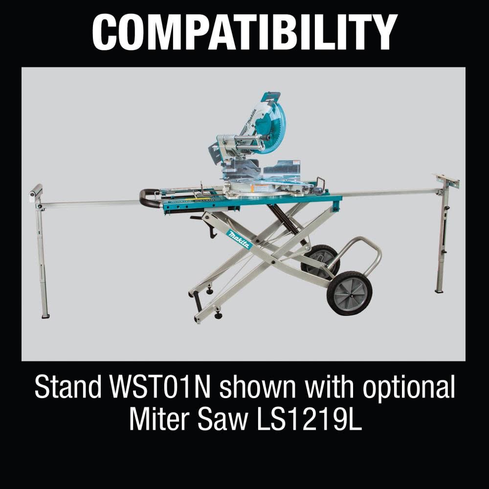 Makita Large Rising Base Miter Saw Stand WST01N from Makita