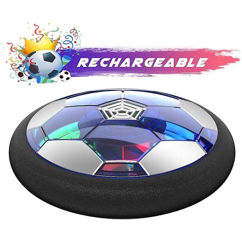 Rechargeable Hover Soccer Ball Foam Bumper Led Lights Indoor Toys Sports Game