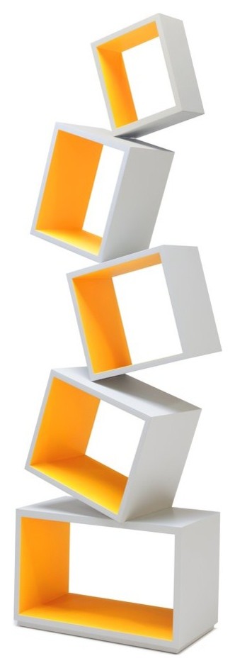 Equilibrium Bookcase   Modern Light Collection   Contemporary   Bookcases   by Malagana Design  Houzz