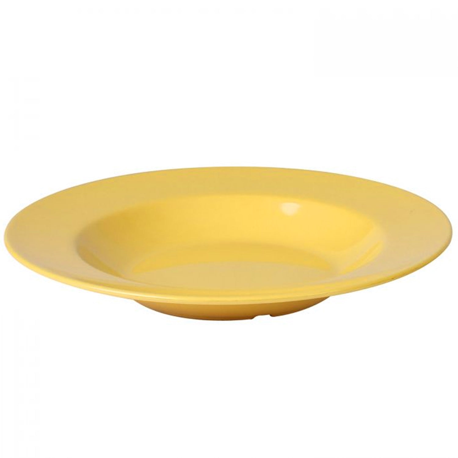 16 Oz， 11 1/4 Pasta Bowl， Yellow，Melamine，Pack of 6