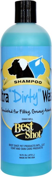 Best Shot Ultra “Dirty” Wash Dog and Cat Shampoo