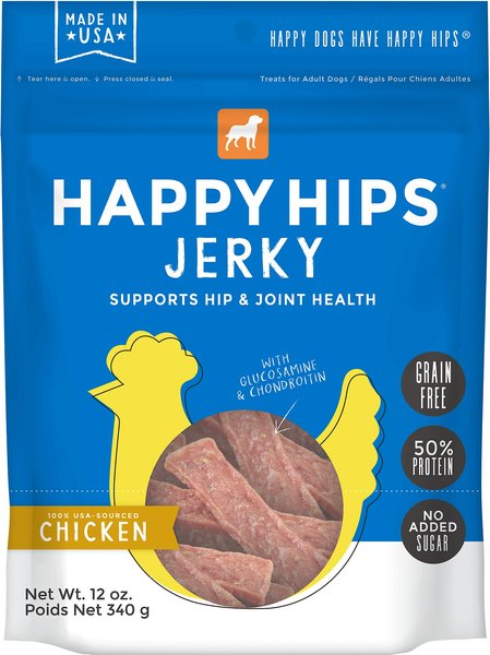 Happy Hips Jerky Chicken Recipe Grain-Free Dog Treats