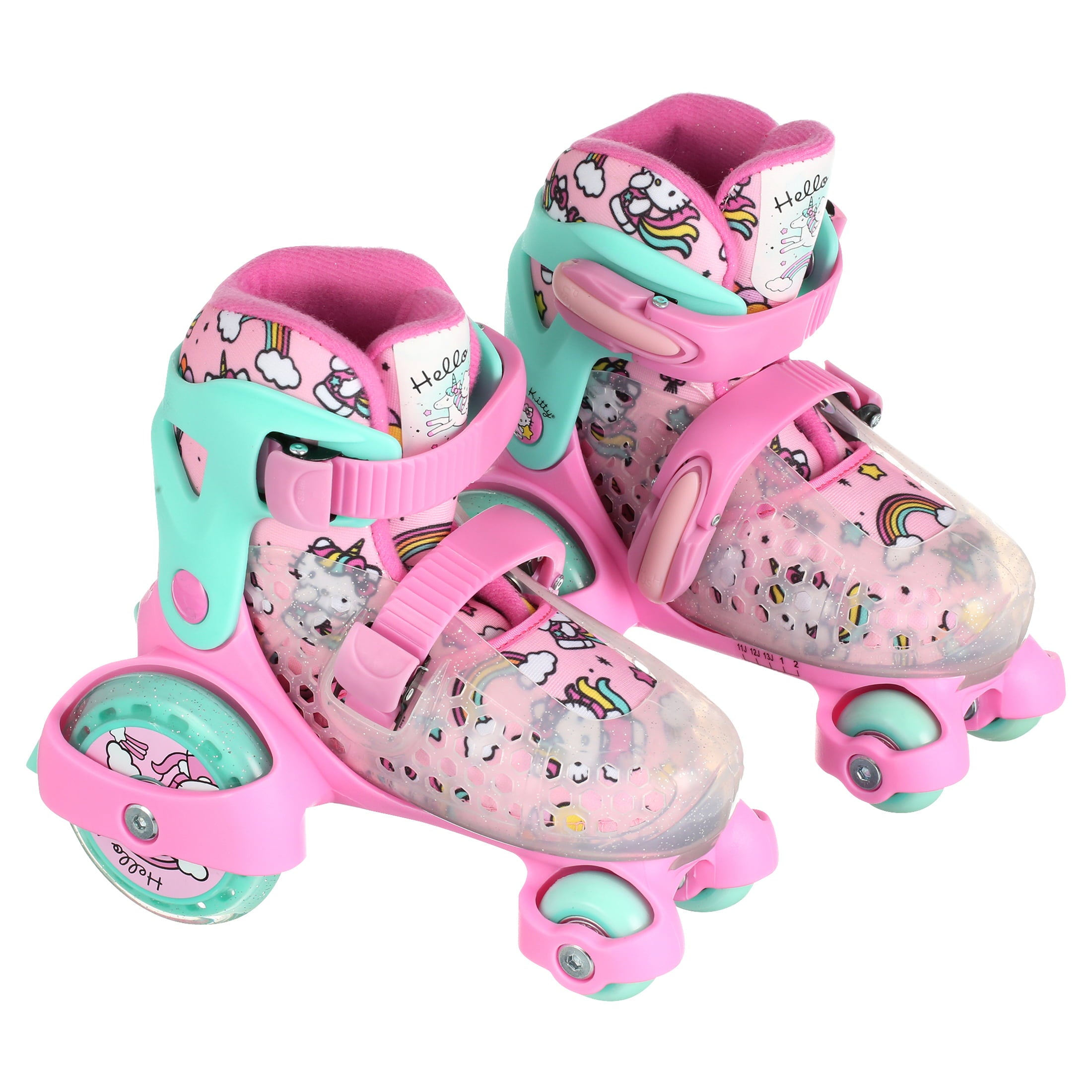 Roller Derby EZ Roll Adjustable Hello Kitty Skate， Size 11-2