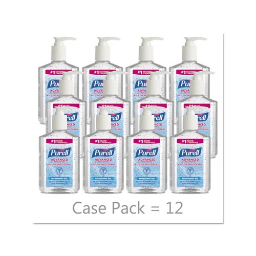 Purell Advanced Hand Sanitizer Refreshing Gel  GOJ965212CT